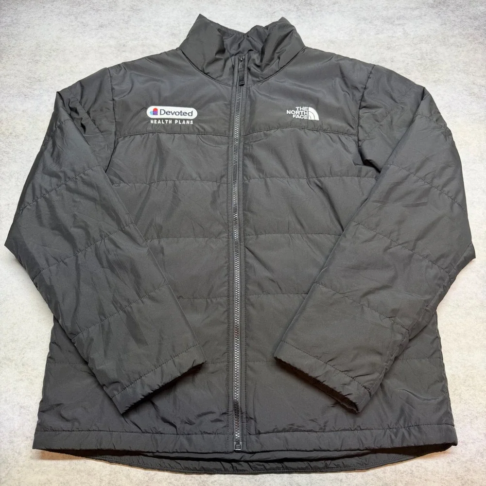The North Face Puffer Jacket Mens Large Black Outdoors Hiking Health Company
